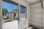 Step outside into your private backyard oasis, perfect for gardening enthusiasts.