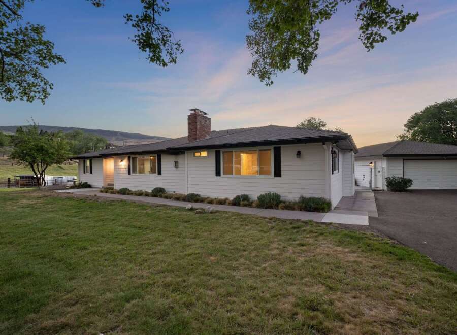 Discover this charming single-story home nestled in a serene setting with picturesque mountain views.