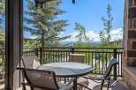 Enjoy breathtaking mountain views from this charming balcony, perfect for morning coffee or evening relaxation.
