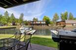 Enjoy waterfront living with this stunning property featuring a private dock perfect for your boat.