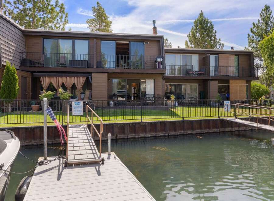 Experience waterfront living with this stunning property featuring private docks and direct water access.