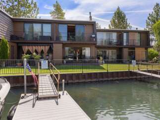 Experience waterfront living with this stunning property featuring private docks and direct water access.