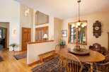 Step into this inviting dining area, perfect for family gatherings and entertaining guests.