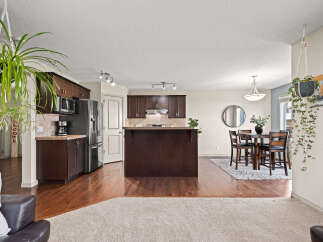 Discover this inviting open-concept living space, perfect for entertaining.