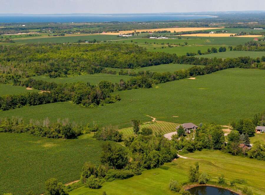 Discover this stunning rural estate offering expansive agricultural fields and lush greenery, perfect for those seeking tranquility and space.