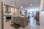 Experience modern living in this stunning open-concept kitchen and living area.