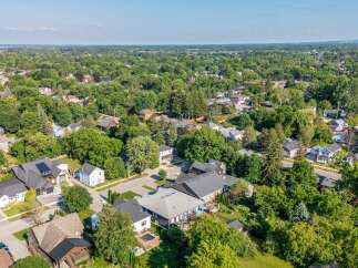 Discover this charming suburban neighborhood, characterized by its mature trees and well-maintained homes.