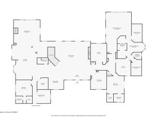 Discover this expansive floor plan featuring a grand living room and a well-appointed kitchen perfect for entertaining.