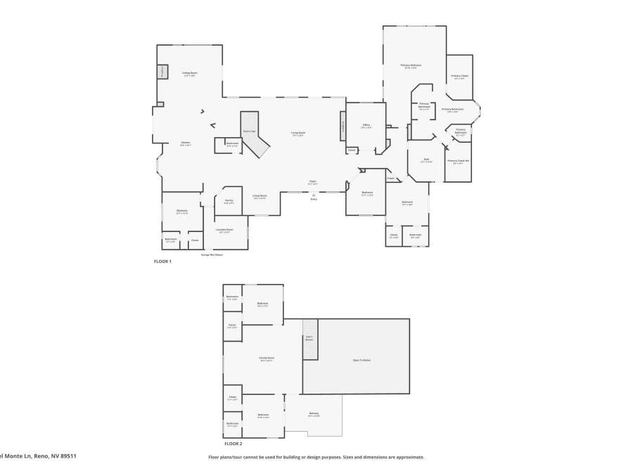 Discover this expansive property featuring a spacious primary suite with a large bathroom and walk-in closets, plus an additional gym area.