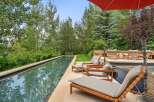 Experience luxurious outdoor living with this stunning infinity pool, perfect for a refreshing dip or lounging in the sun.