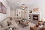 Step into this inviting living room, perfect for relaxation and entertaining.