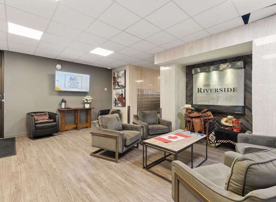 Welcome to The Riverside, where modern comfort meets rustic charm.
