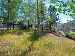 Nestled amidst lush greenery and mature trees, this property offers a serene retreat with stunning mountain views.