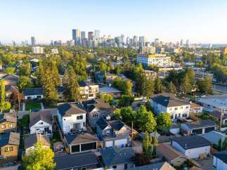 Discover this charming suburban neighborhood with a mix of modern and traditional homes, perfect for families seeking a peaceful retreat.