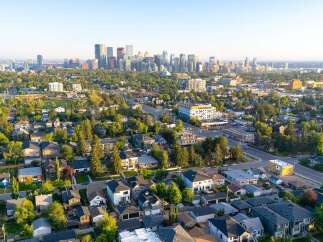 Discover this charming residential neighborhood with a mix of single-family homes and modern townhouses, perfect for families and professionals alike.