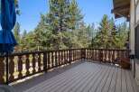 Enjoy the stunning mountain views from this spacious deck, perfect for outdoor entertaining or simply relaxing in nature.