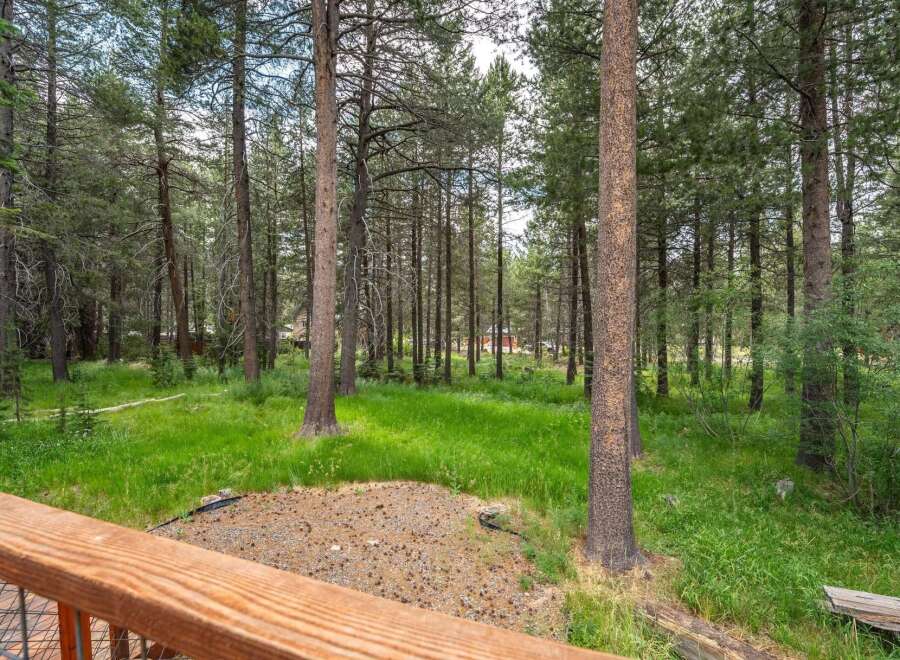 Nestled within a serene pine forest, this property offers a tranquil escape surrounded by nature's beauty.