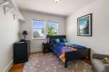 This charming bedroom features a comfortable bed with themed bedding, perfect for a young adventurer.