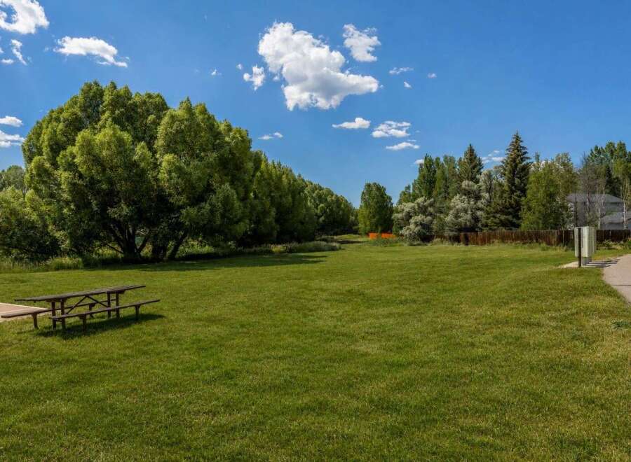 Enjoy the outdoors in this spacious park-like setting, perfect for recreation and relaxation.