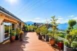 Experience breathtaking panoramic views from this stunning rooftop terrace, perfect for entertaining or quiet relaxation.