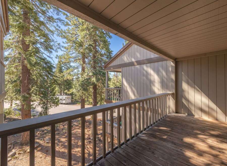 Enjoy the serene mountain views from this charming balcony, perfect for your morning coffee or evening relaxation.