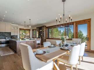 Experience open-concept living in this stunning kitchen and dining area, perfect for entertaining.