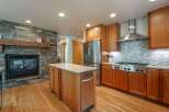 Experience the perfect blend of rustic charm and modern convenience in this stunning kitchen.