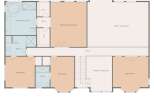Discover this spacious floor plan featuring a luxurious primary suite with a private bath and walk-in closet.
