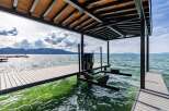 Experience waterfront living at its finest with this stunning property featuring a private dock and boat lift.