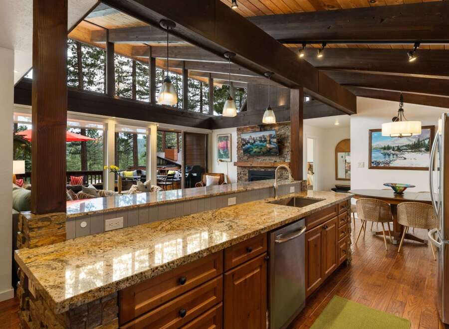 Experience the perfect blend of rustic charm and modern luxury in this stunning mountain home.