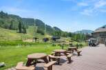 Enjoy the stunning mountain views from this property, perfect for outdoor gatherings.