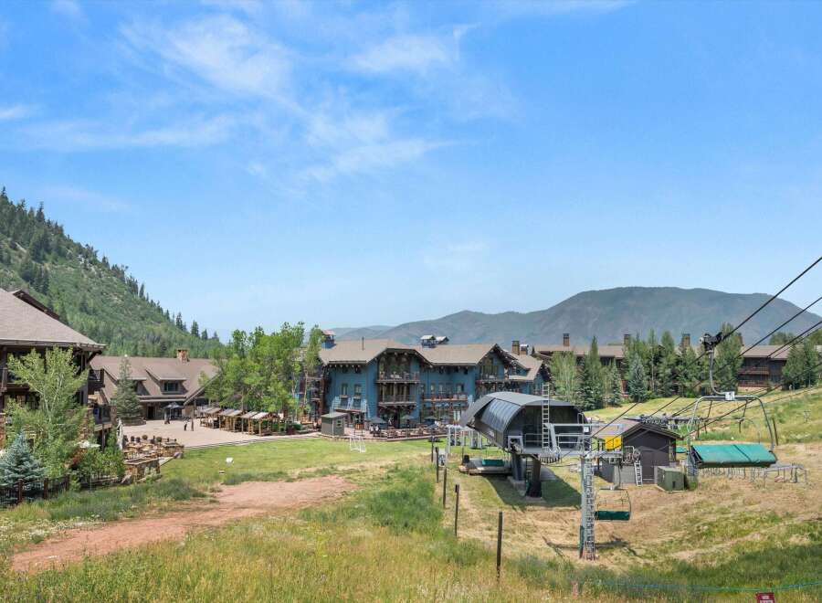 Experience mountain living at its finest with this stunning property featuring a ski lift and picturesque views.