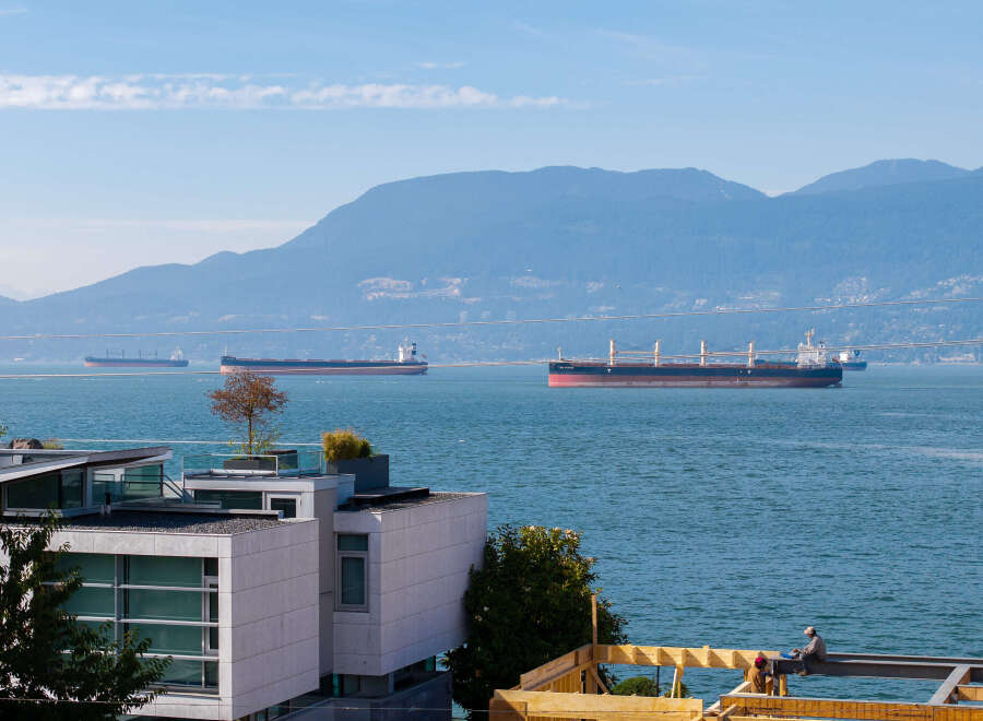 Experience luxury waterfront living in this modern architectural masterpiece.