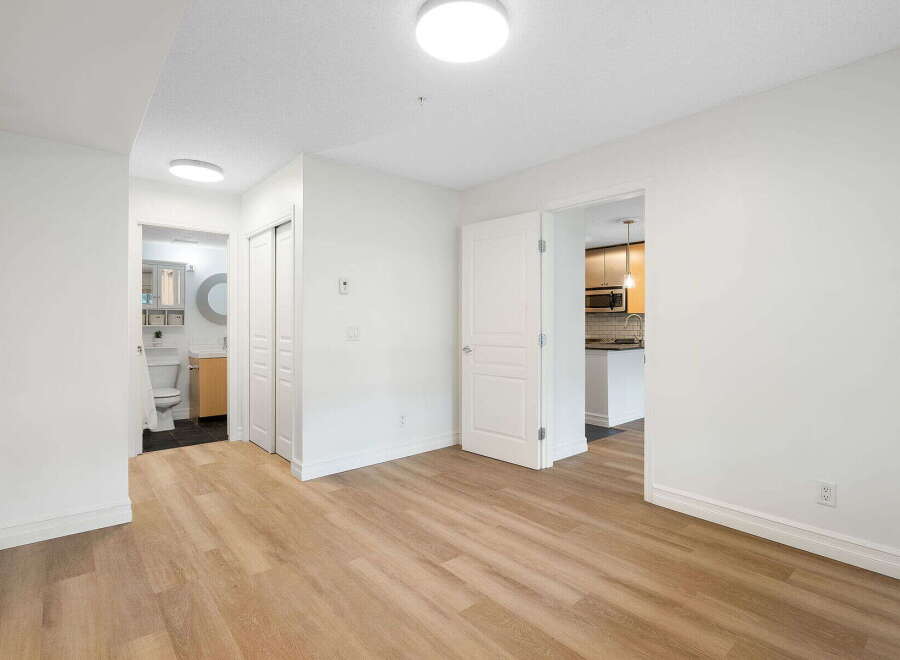 Step into this bright and airy living space featuring a modern open-concept layout.
