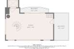 Discover this spacious floor plan featuring a large main room measuring 25'9' x 17'2', perfect for gatherings.