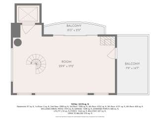Discover this spacious floor plan featuring a large main room measuring 25'9' x 17'2', perfect for gatherings.