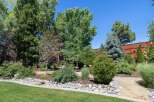Discover a beautifully landscaped backyard oasis, perfect for outdoor living and entertaining.