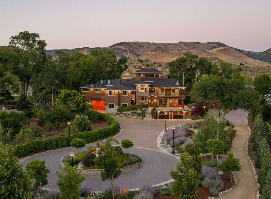 Discover this magnificent estate nestled amidst rolling hills, offering unparalleled luxury and privacy.