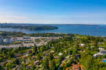 Experience breathtaking panoramic views of the city skyline, Lions Gate Bridge, and the vast ocean from this prime real estate location.
