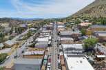 Explore this charming historic downtown street, perfect for commercial real estate investment or a vibrant business location.