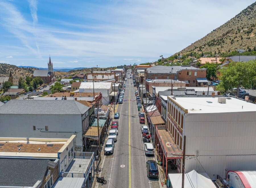 Explore this charming historic streetscape, perfect for commercial or mixed-use development.