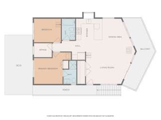 Discover comfortable living in this charming floor plan featuring a primary bedroom and an additional bedroom, perfect for families or guests.