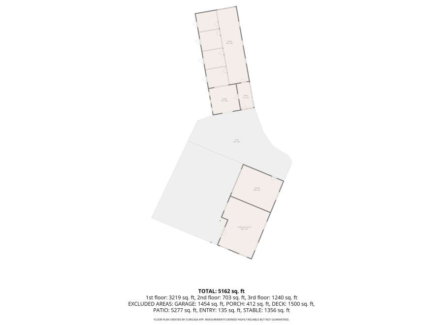 Discover this expansive property featuring multiple stables, a spacious garage, and a dedicated recreation room, perfect for equestrian enthusiasts or those seeking ample workspace.