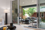 Step outside to a beautifully appointed covered patio, perfect for al fresco dining or relaxing with loved ones.