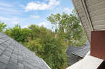 Enjoy the lush greenery and clear blue skies from this property's vantage point.