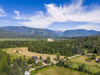 Discover this stunning rural estate offering breathtaking mountain views and a serene natural setting.