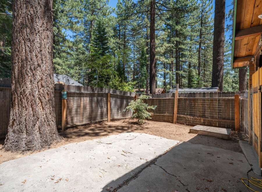 Discover this charming backyard space, perfect for outdoor enjoyment and relaxation.