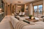 Experience luxurious mountain living in this stunning chalet-style home.