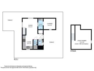 Discover this charming property featuring a spacious living area (SEJOUR) of 3.