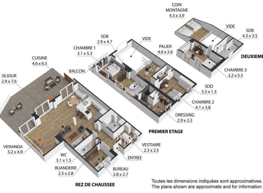 Discover this spacious multi-level property featuring a generous living area (2.